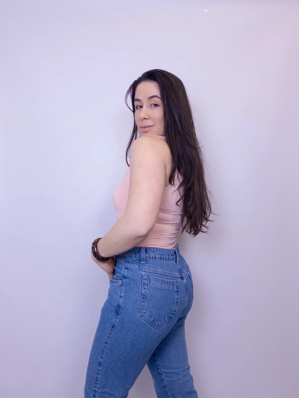 Mom Jeans Lila