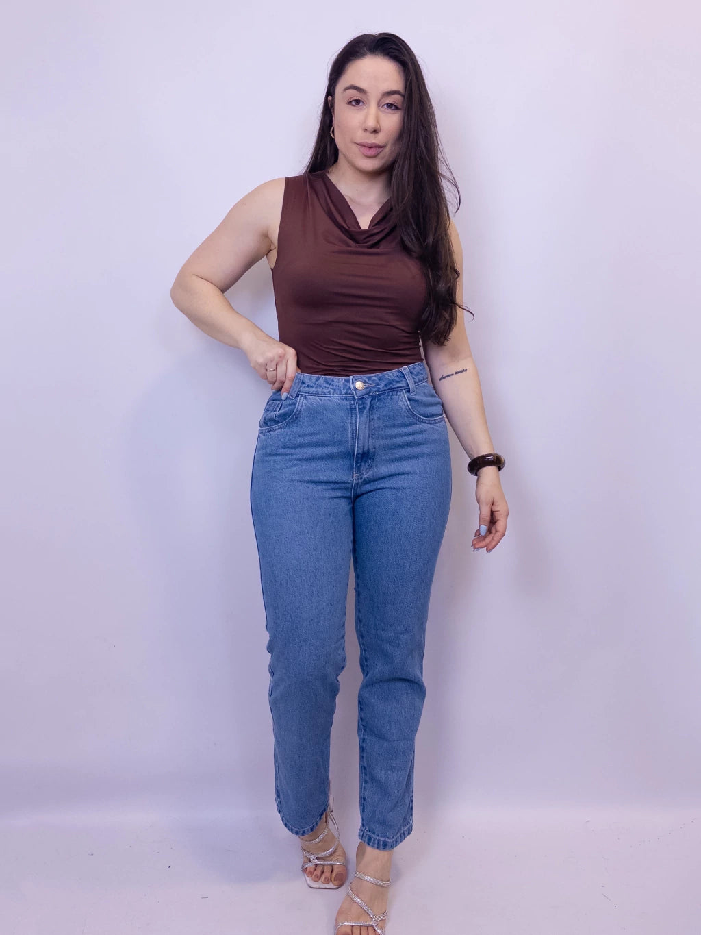 Mom Jeans Lila